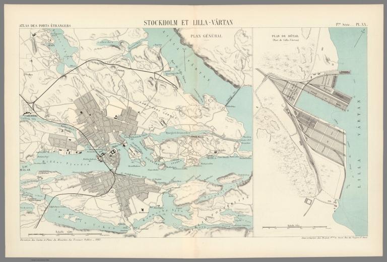 Stockholm et Lilla-Värtan.