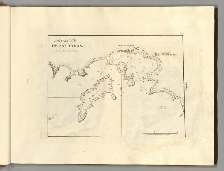 Plano del Pto de San Tómas.