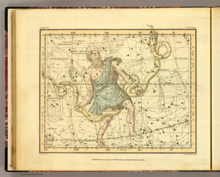 (Ophiuchus or Serpentarius and Serpens)