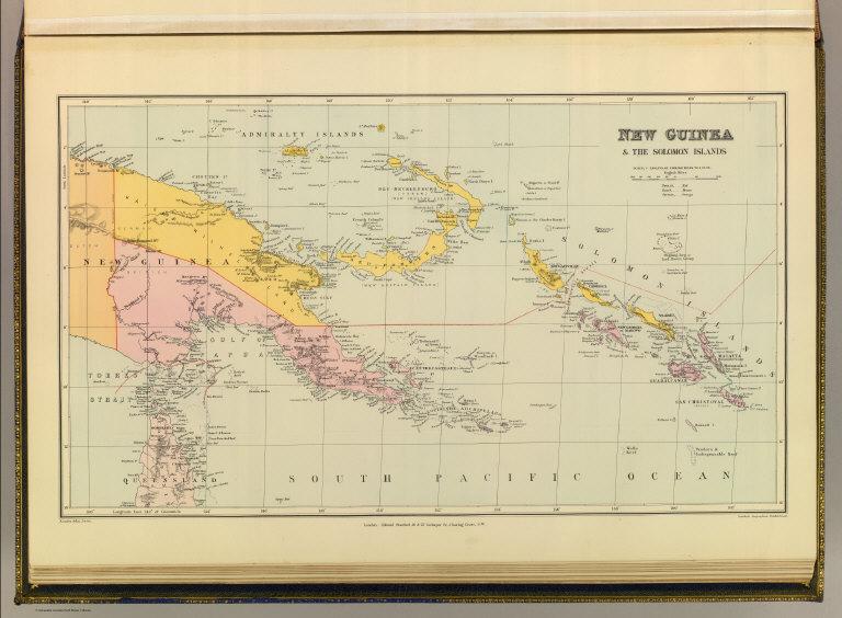 New Guinea & Solomon Islands.