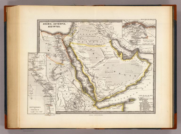 Arabia, Aethiopia, Aegyptus.