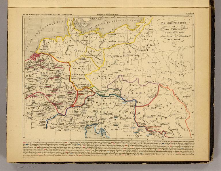 La Germanie a la fin du 5e. siecle.