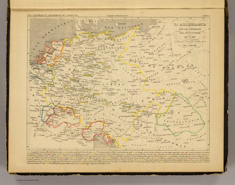 L'Allemagne 1437 a 1612.