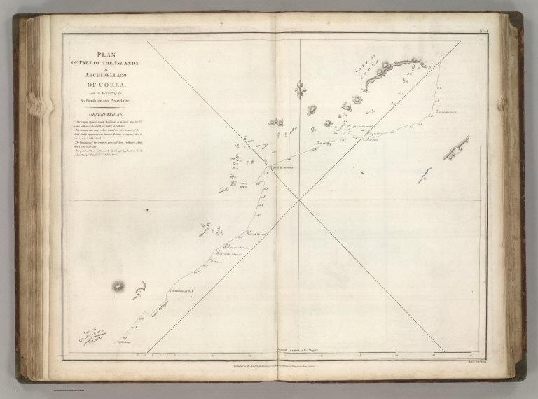 Plan of the Islands or Archipellago of Corea.