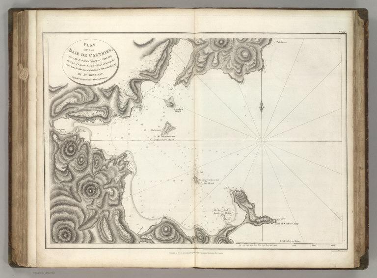 Plan of the Baie de Castries.