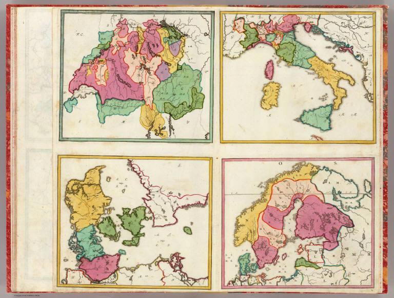 (Schweitz, Italia, Danemarck, Schweden, Norwegen)