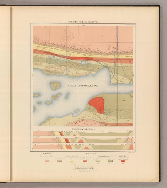 Detailed Geology Sheet VIII.