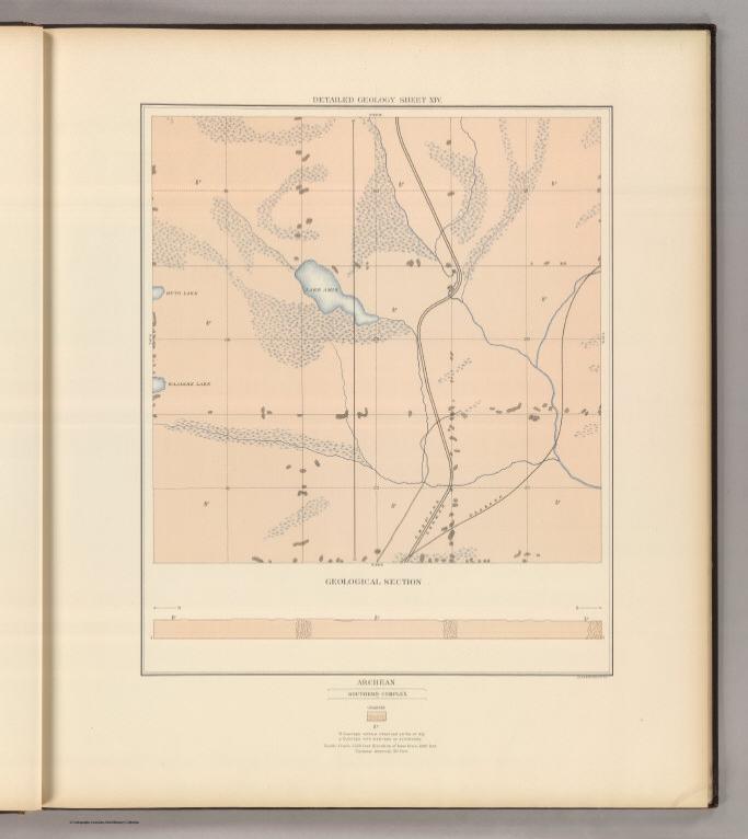 Detailed Geology Sheet XIV.