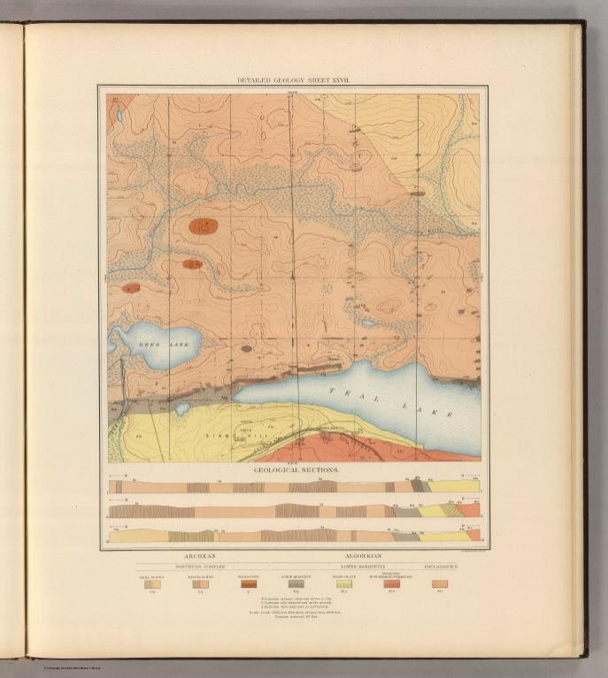 Detailed Geology Sheet XXVII.