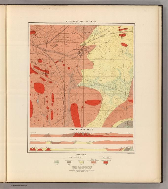 Detailed Geology Sheet XXXI.