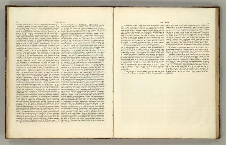 Text Page: Ninth Period (continued). From the Birth of Christ to 337 A.D.