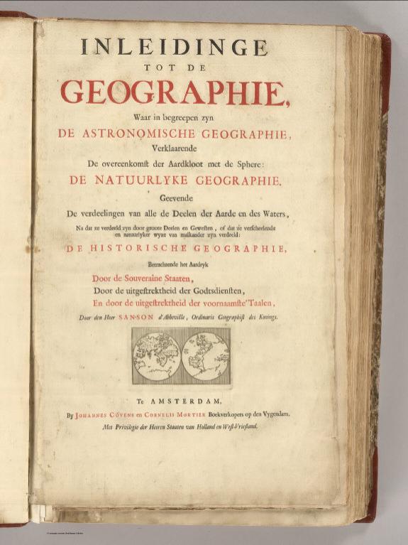 Text Page: Atlas nouveau.