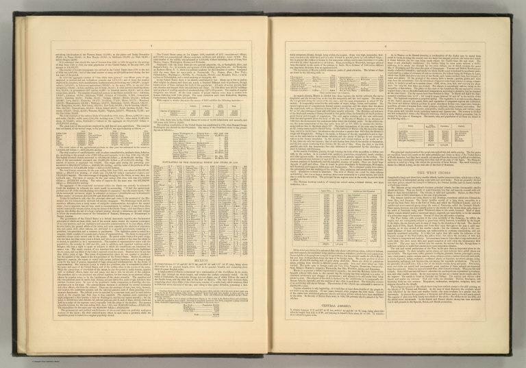 Text Page: Black's Atlas Of North America.