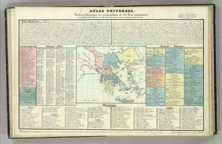 Tableau historique de la Grece.