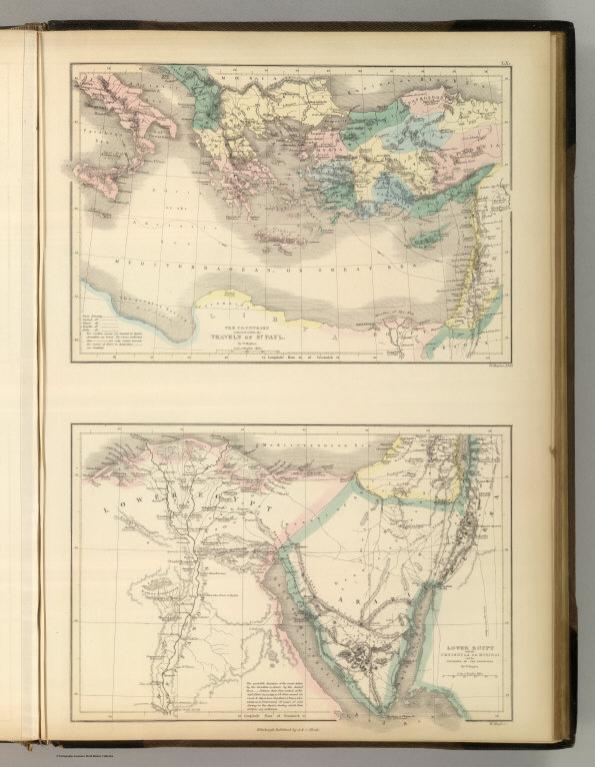 Travels of St. Paul. Lower Egypt