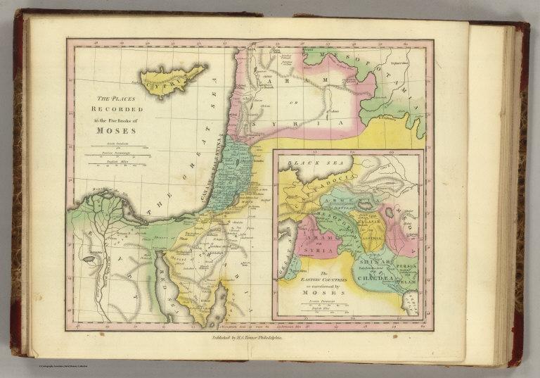 Places Recorded in the Five Books of Moses. (1826)