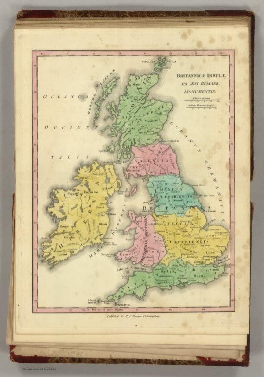 Brittannicae Insule ex Aevi Romani Monumentis. (1826)