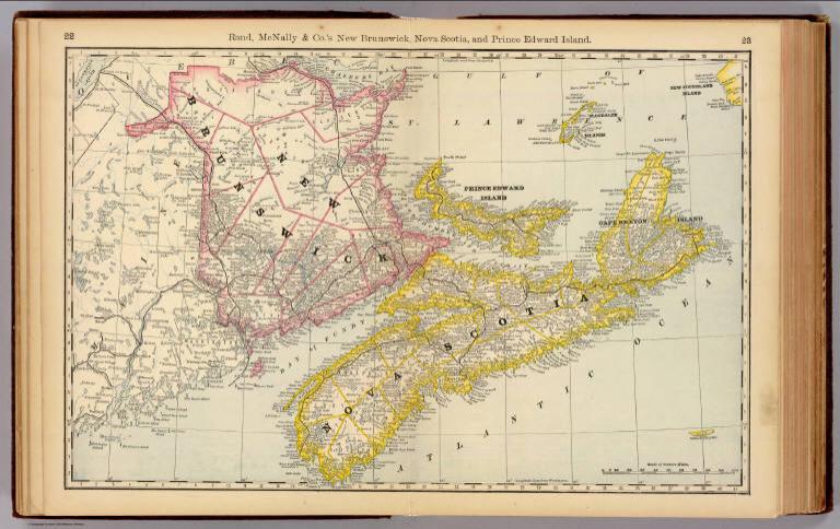 New Brunswick, Nova Scotia, and Prince Edward Island.