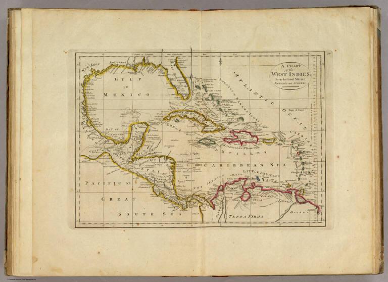 Chart of the West Indies.