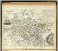 Edinburgh. Reduced under the superintendence of the Society for the Diffusion of Useful Knowledge with the permission of Messrs Laing and Forbes from their large plan. (with view) Edinburgh Castle. Drawn by W.B. Clarke, Archt. Engraved by E. Turrell. Printed by J. Henshall. Published Baldwin & Cradock, 47 Paternoster Row, Jany. 1st. 1834. (London: Chapman & Hall, 1844)