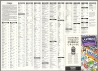 (Index Page to) The Las Vegas visitor's map and guide. Produced and published by MetroGuide, USA. 1993. Cartoons by Michael O. Smith. (Cover title) Viaitor's map & guide : Las Vegas Colorful. fun. Easy- to-use.