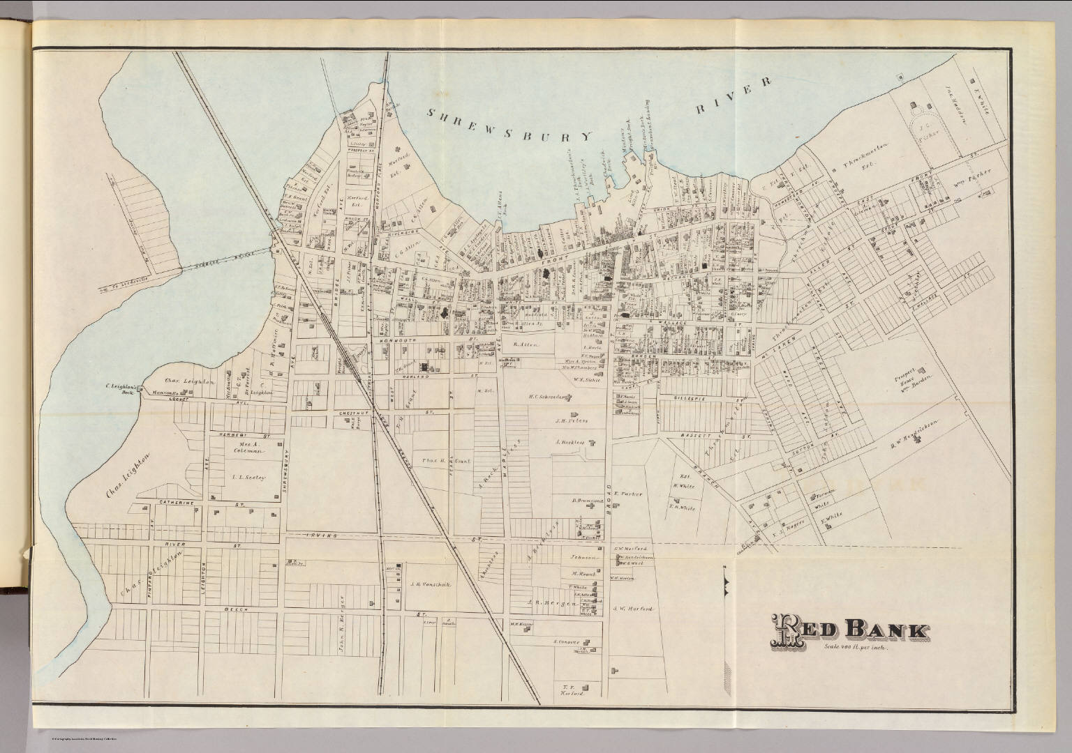 Red Bank Map